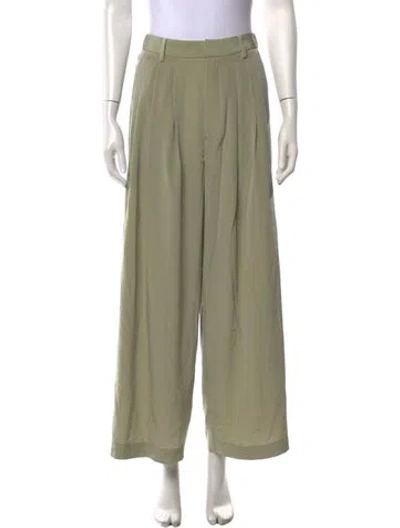 Pre-owned Tibi Wide Leg Pants W/ Tags In Green