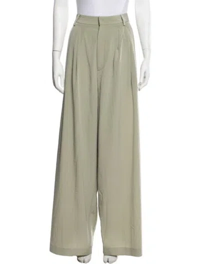 Pre-owned Tibi Wide Leg Pants W/ Tags In Green