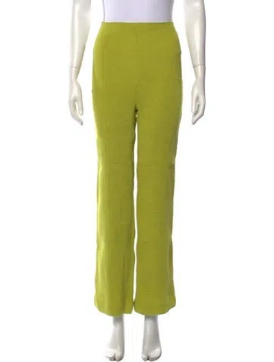 Pre-owned Tibi Wide Leg Pants W/ Tags In Green