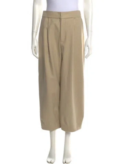 Pre-owned Tibi Wide Leg Pants W/ Tags In Neutral