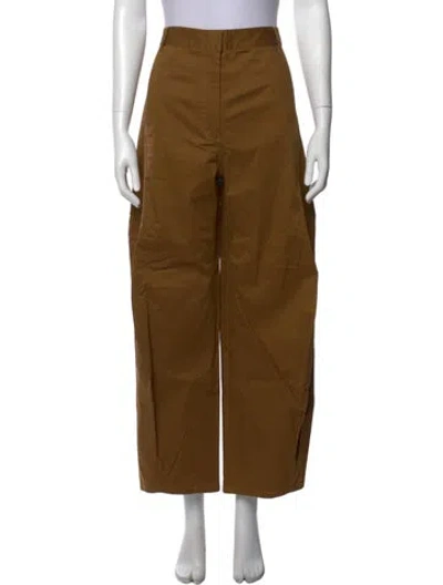 Pre-owned Tibi Wide Leg Pants W/ Tags In Neutrals
