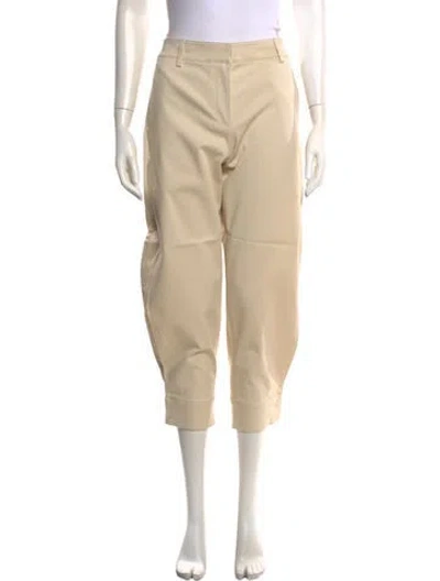 Pre-owned Tibi Wide Leg Pants W/ Tags In Neutrals
