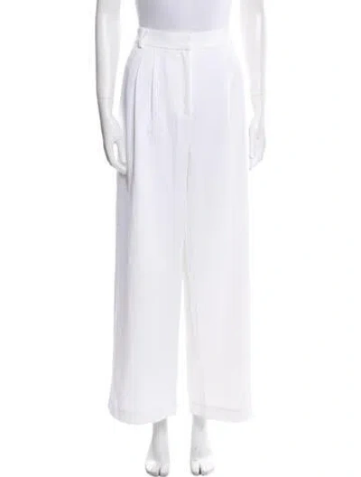 Pre-owned Tibi Wide Leg Pants In White