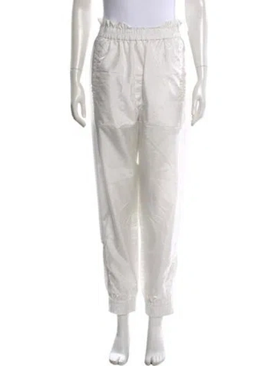 Pre-owned Tibi Wide Leg Pants In White