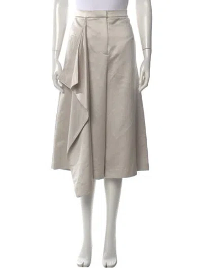 Pre-owned Tibi Wide Leg Pants In White