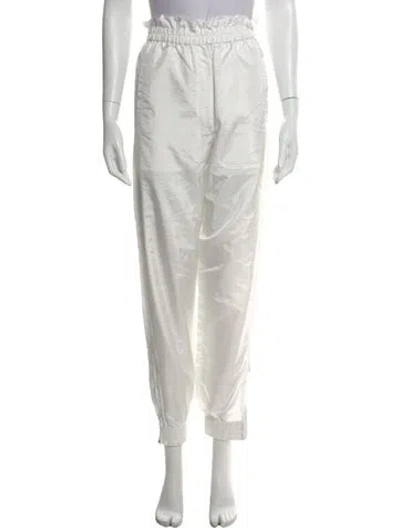 Pre-owned Tibi Wide Leg Pants In White