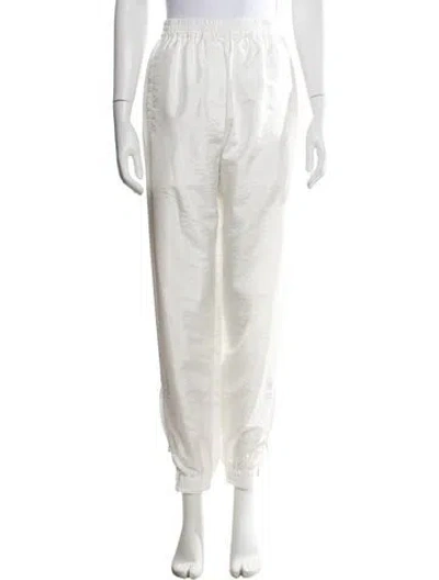 Pre-owned Tibi Wide Leg Pants In White