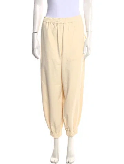 Pre-owned Tibi Wide Leg Pants In White
