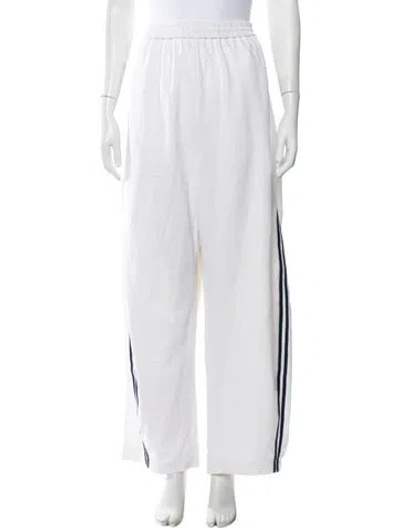 Pre-owned Tibi Wide Leg Pants In White