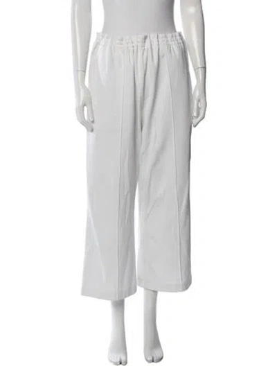 Pre-owned Tibi Wide Leg Pants In White