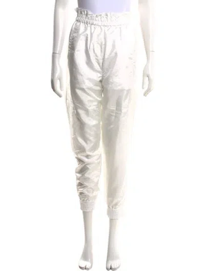 Pre-owned Tibi Wide Leg Pants In White