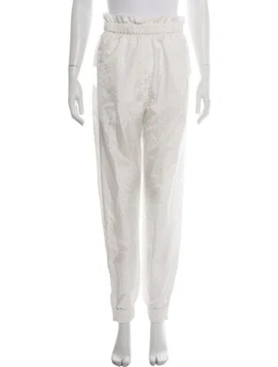 Pre-owned Tibi Wide Leg Pants In White