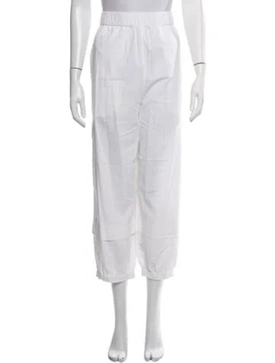Pre-owned Tibi Wide Leg Pants In White