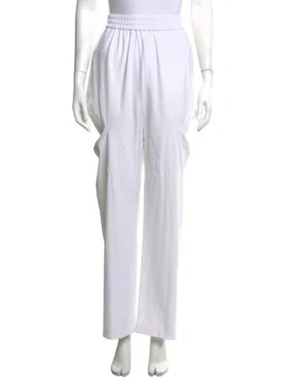 Pre-owned Tibi Wide Leg Pants In White