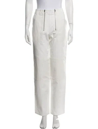 Pre-owned Tibi Wide Leg Pants In White