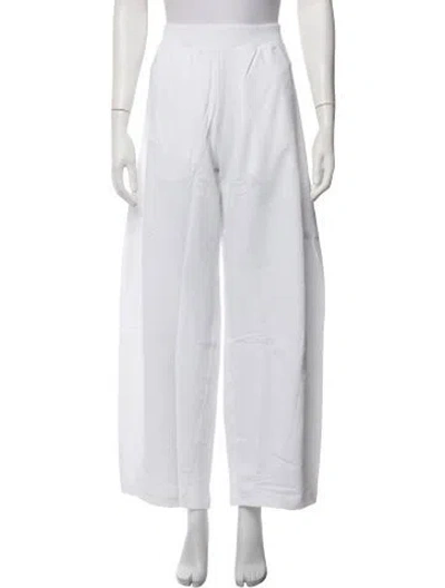 Pre-owned Tibi Wide Leg Pants In White