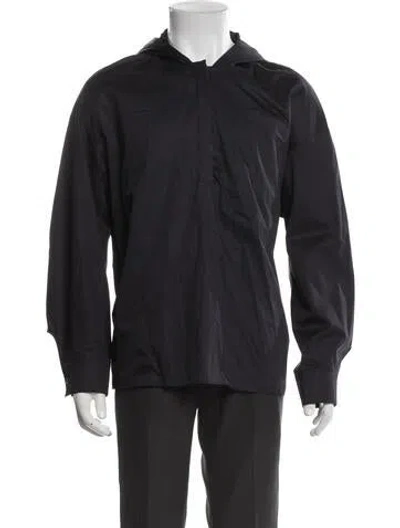 Pre-owned Tibi Windbreaker In Blue
