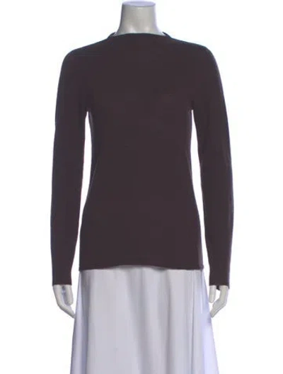 Pre-owned Tibi Wool Bateau Neckline Sweater In Gray