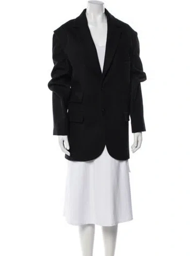 Pre-owned Tibi Wool In Black