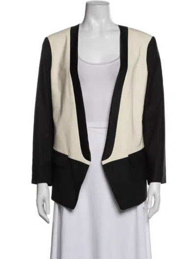 Pre-owned Tibi Wool Blazer In Black