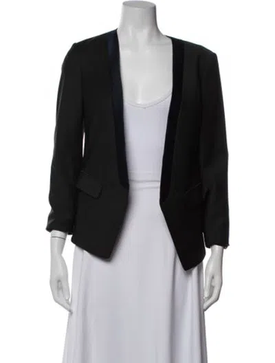 Pre-owned Tibi Wool Blazer In Black