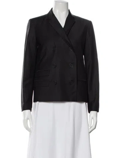 Pre-owned Tibi Wool Blazer In Gray