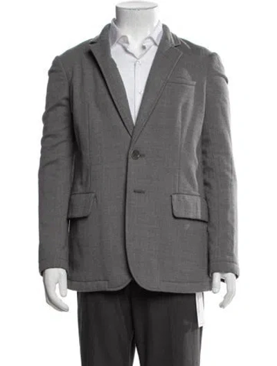 Pre-owned Tibi Wool Blazer In Grey