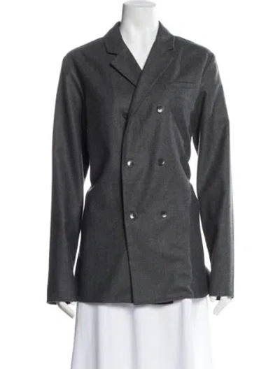 Pre-owned Tibi Wool Blazer In Neutral