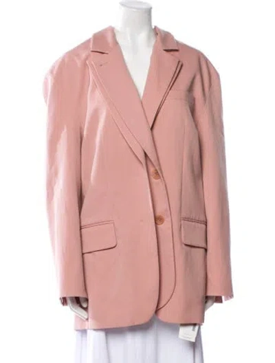 Pre-owned Tibi Wool Blazer In Pink