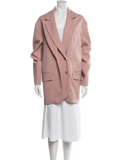 Pre-owned Tibi Wool Blazer In Pink