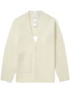Tibi Wool Cardigan In Neutrals