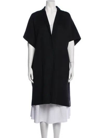 Pre-owned Tibi Wool Coat In Black