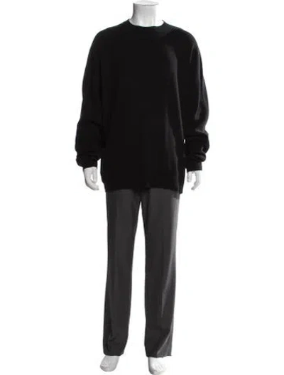 Pre-owned Tibi Wool Crew Neck Pullover W/ Tags In Black