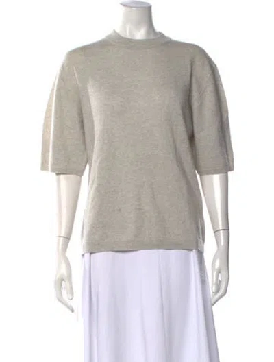 Pre-owned Tibi Wool Crew Neck Sweater In Grey