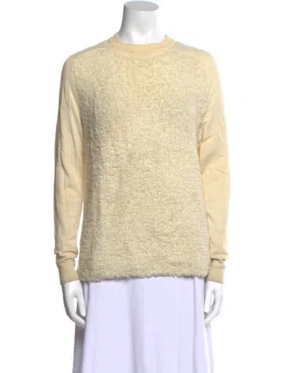 Pre-owned Tibi Wool Crew Neck Sweater In Neutral