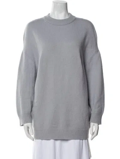 Pre-owned Tibi Wool Crew Neck Sweater In Neutral