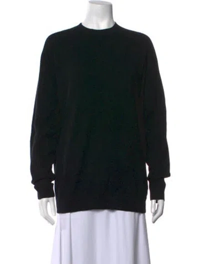 Pre-owned Tibi Wool Crew Neck Sweater W/ Tags In Black