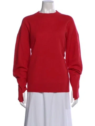 Pre-owned Tibi Wool Crew Neck Sweater W/ Tags In Red