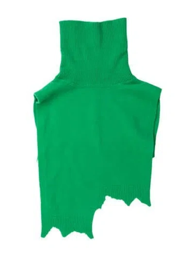 Pre-owned Tibi Wool Dickey In Green