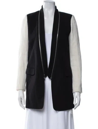Pre-owned Tibi Wool Jacket In Black