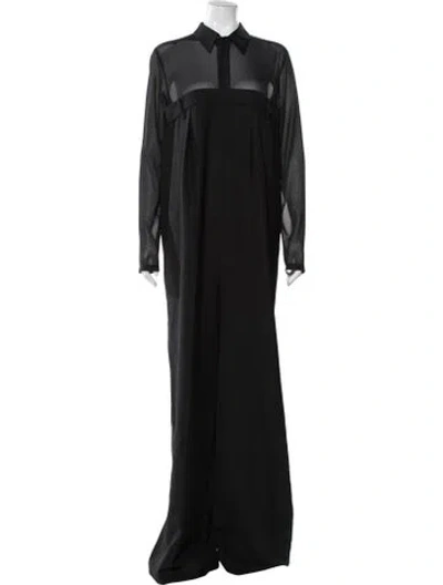 Pre-owned Tibi Wool Jumpsuit In Black