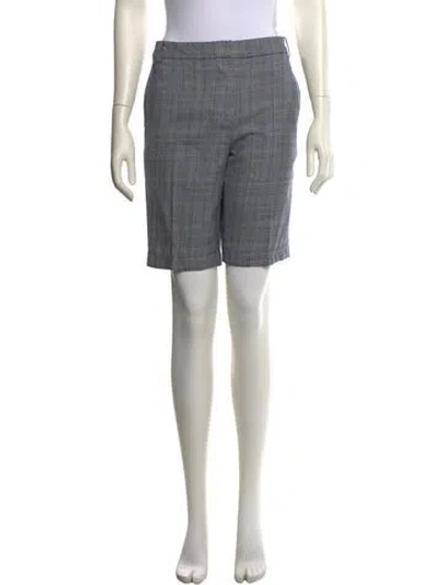 Pre-owned Tibi Wool Knee-length Shorts In Grey