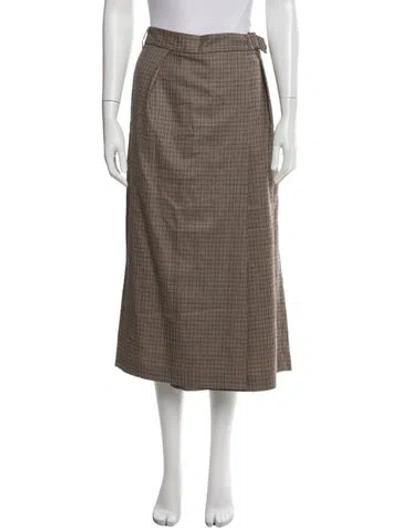 Pre-owned Tibi Wool Knee-length Shorts In Multi