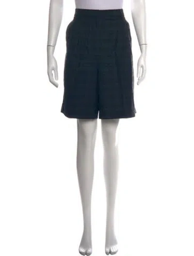 Pre-owned Tibi Wool Knee-length Shorts In Multicolor
