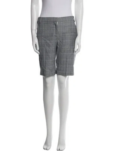 Pre-owned Tibi Wool Knee-length Shorts In White