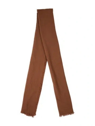 Pre-owned Tibi Wool Scarf In Brown