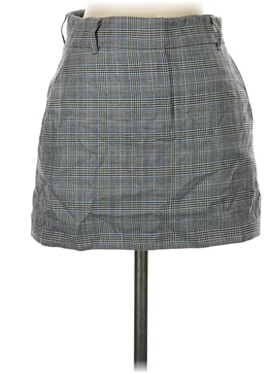 Pre-owned Tibi Wool Skirt In Gray