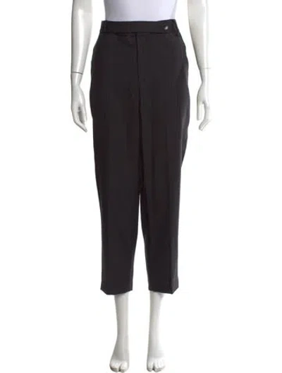 Pre-owned Tibi Wool Straight Leg Pants W/ Tags In Gray