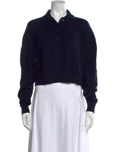 Pre-owned Tibi Wool Sweater In Blue