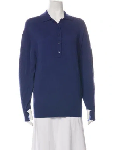 Pre-owned Tibi Wool Sweater In Blue